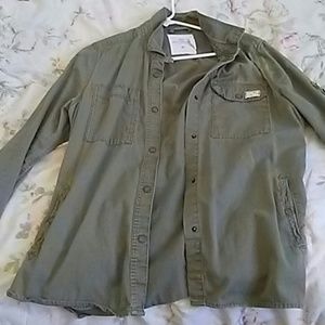 Army green jacket